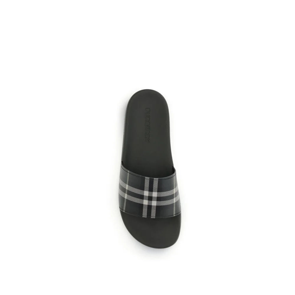 Burberry Green Polyurethane Slippers