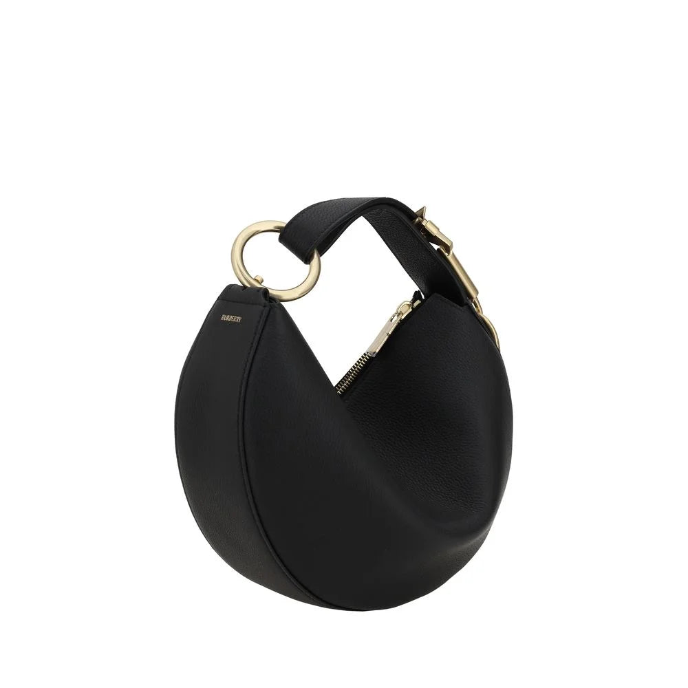 Burberry Leather Handbag - Half-Moon Bags