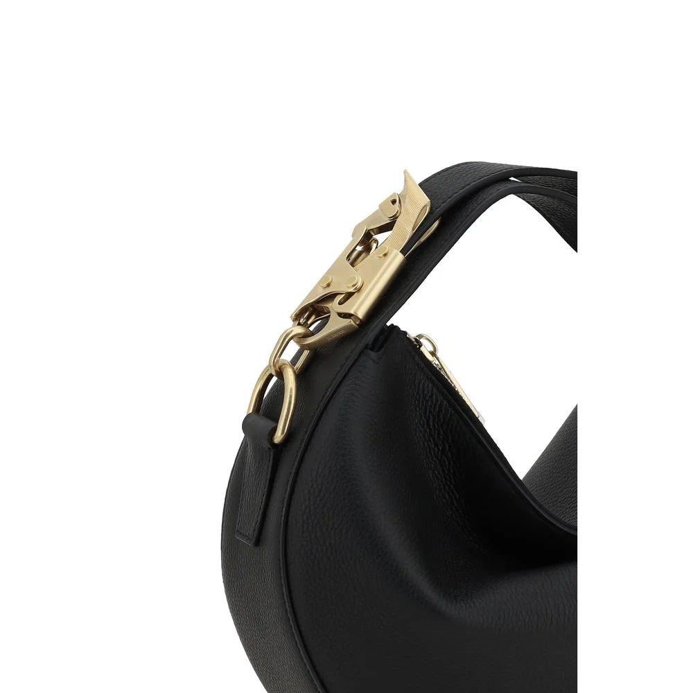 Burberry Leather Handbag - Half-Moon Bags