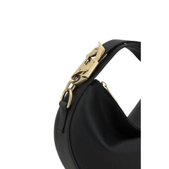 Burberry Leather Handbag - Half-Moon Bags
