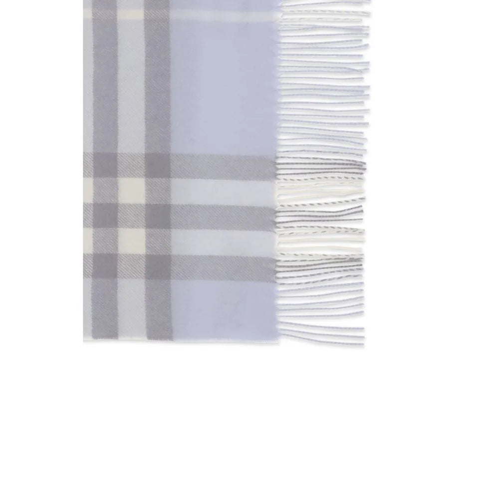 Burberry Light Blue Cashmere Scarf