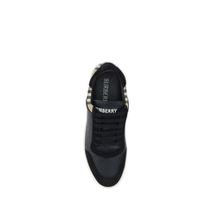 Burberry Multicolor Calf Leather Bos Taurus Low Top Sneakers