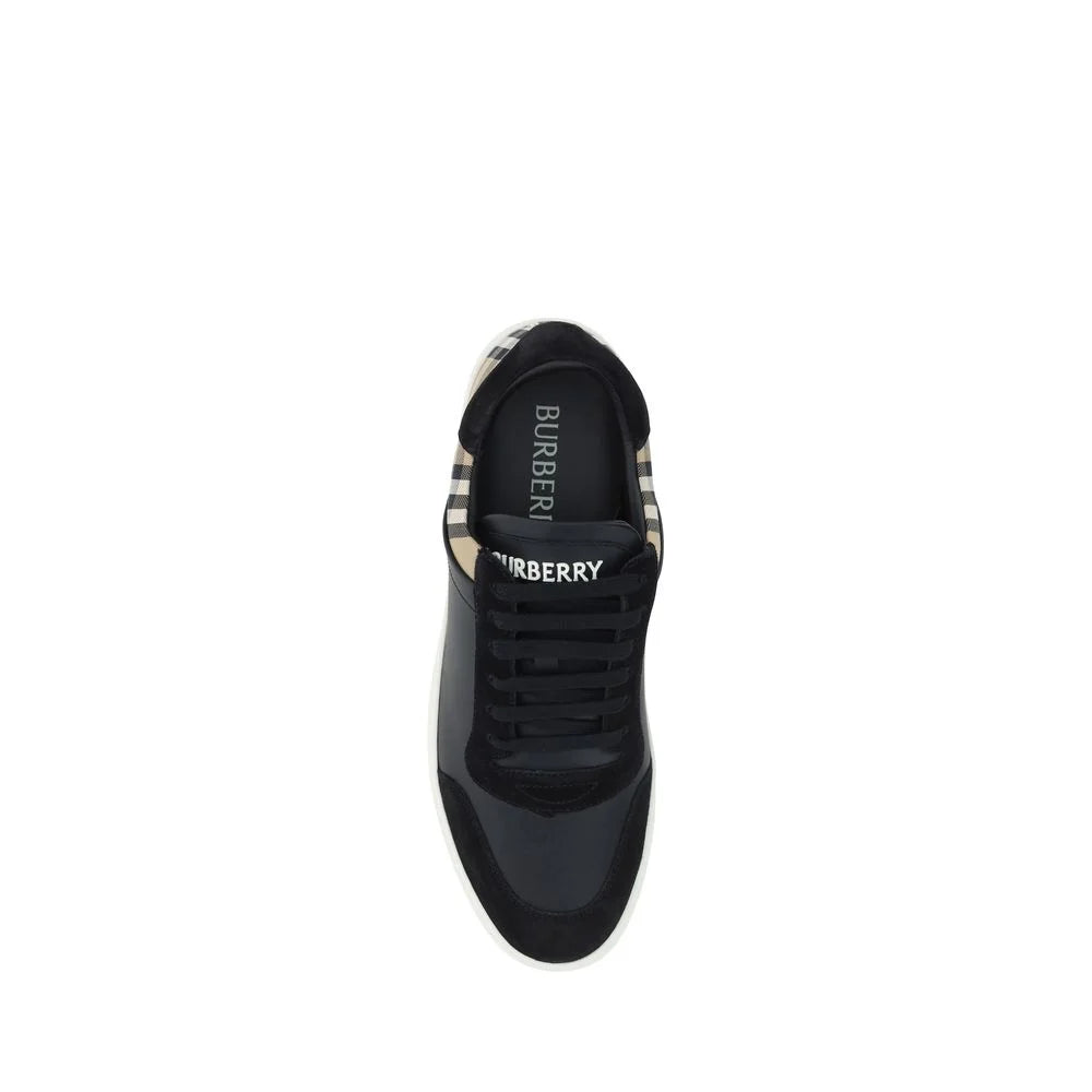 Burberry Multicolor Calf Leather Bos Taurus Low Top Sneakers - EU40/US7