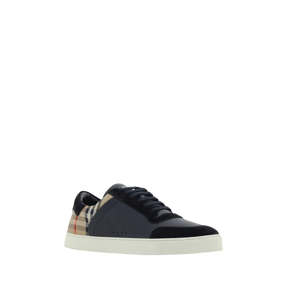 Burberry Multicolor Calf Leather Bos Taurus Low Top Sneakers - EU40/US7