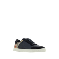 Burberry Multicolor Calf Leather Bos Taurus Low Top Sneakers - EU40/US7
