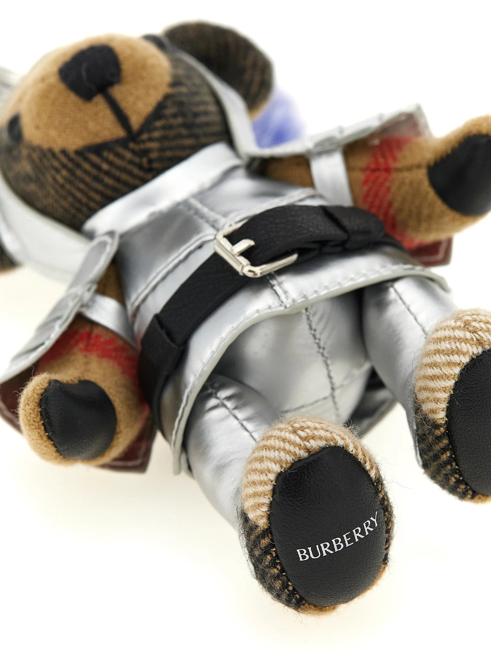 Burberry Multicolor Kasjmieren Sleutelhanger