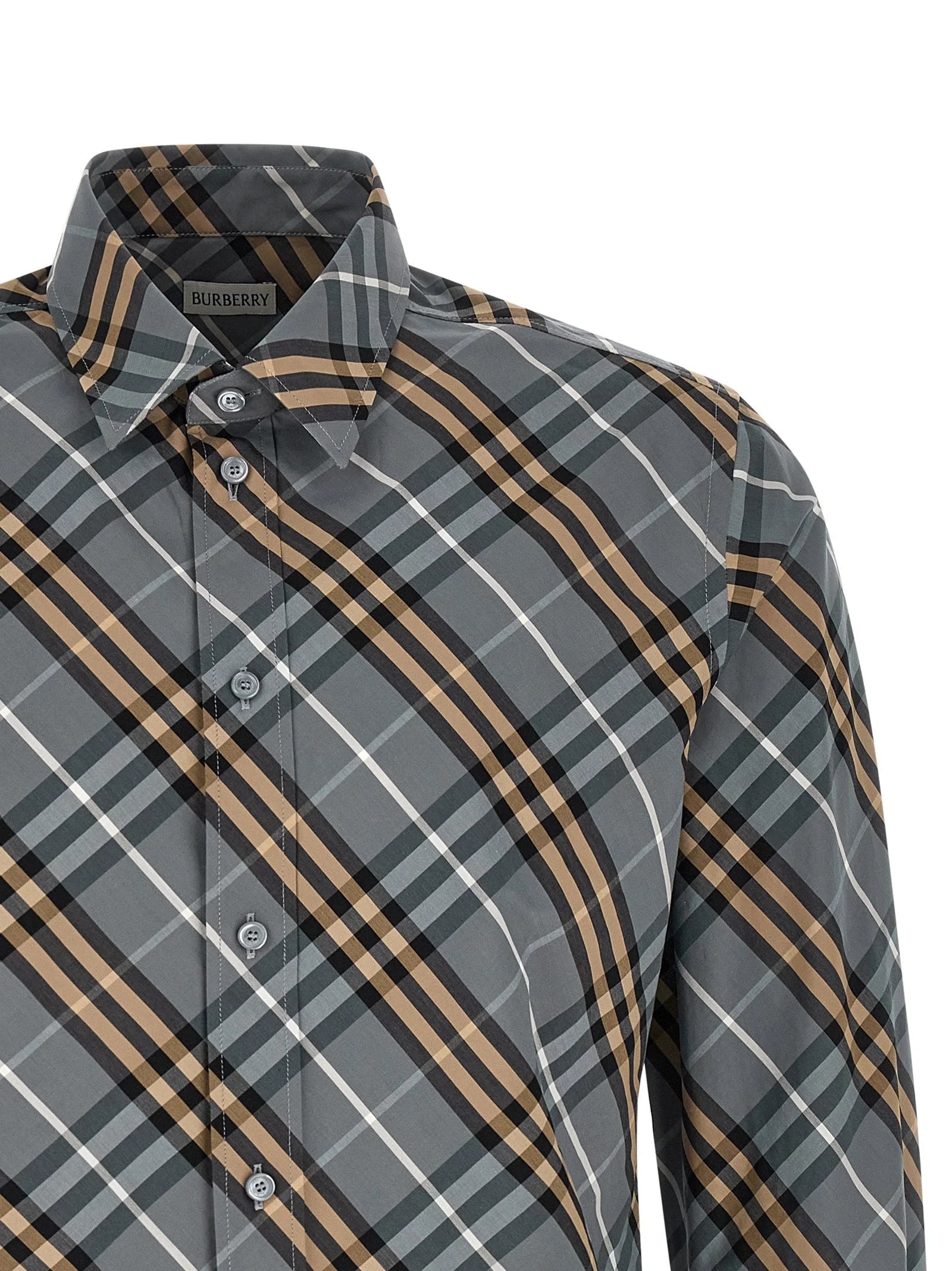 Burberry Multicolor Cotton Blouse - M