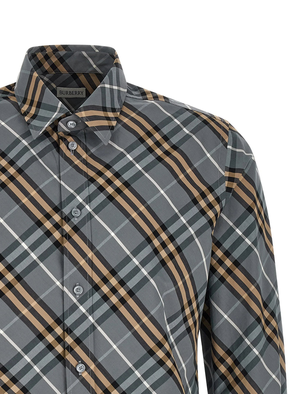 Burberry Multicolor Cotton Blouse - M