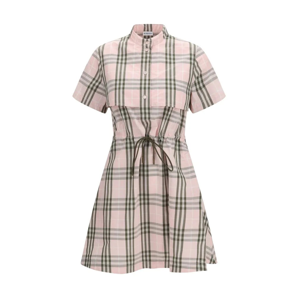 Sukienka casual Burberry wielokolorowa z bawełny - 8