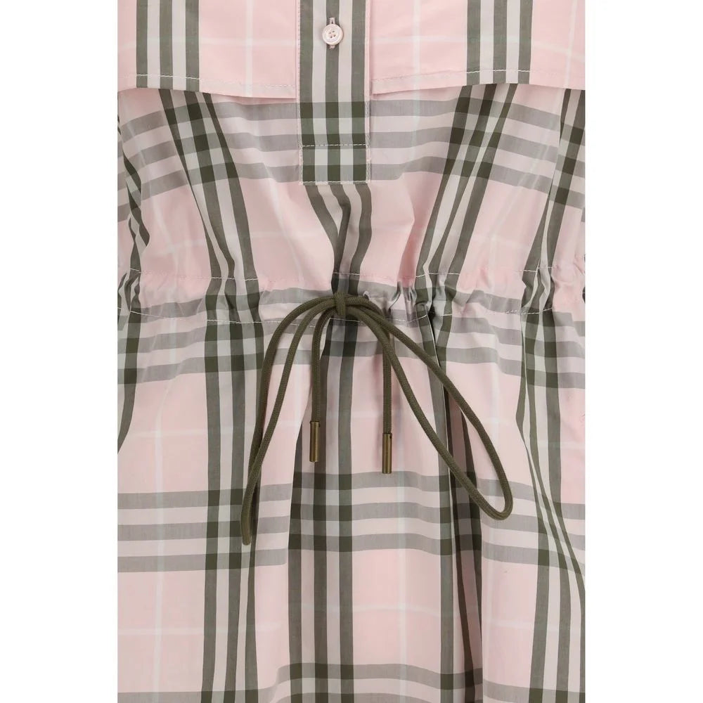 Sukienka casual Burberry wielokolorowa z bawełny - 8