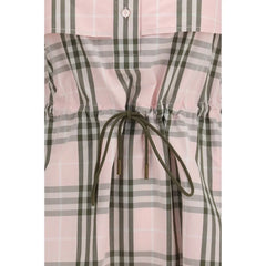 Sukienka casual Burberry wielokolorowa z bawełny - 8