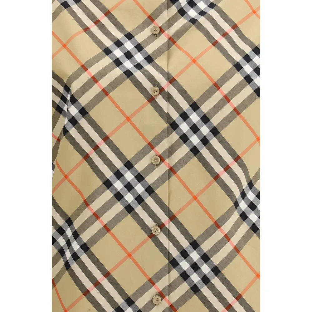 Burberry Multicolor Cotton Pattern Shirt