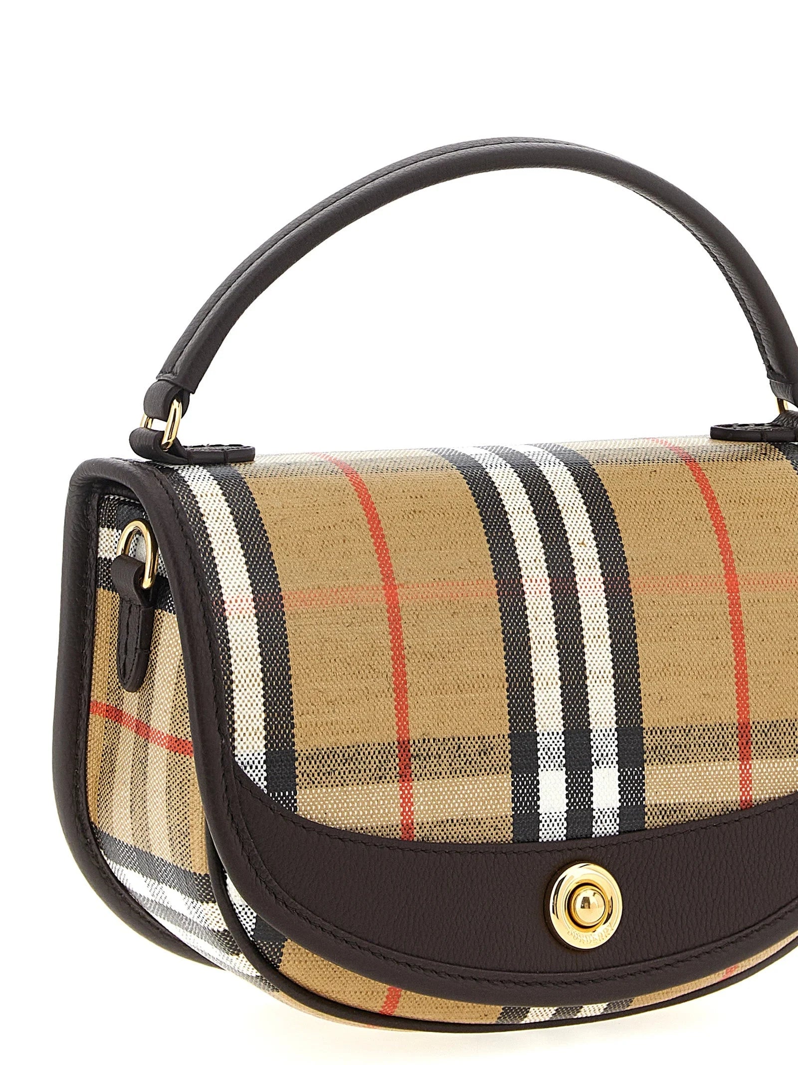 Burberry Multicolor Cotton Shoulder Bag
