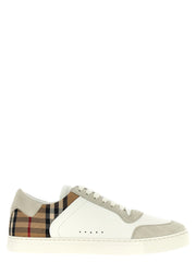 Burberry Multicolor Leather Low Top Sneakers - EU46/US13