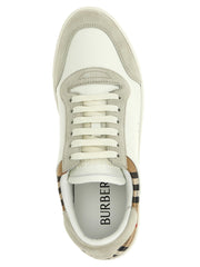 Burberry Multicolor Leather Low Top Sneakers - EU46/US13