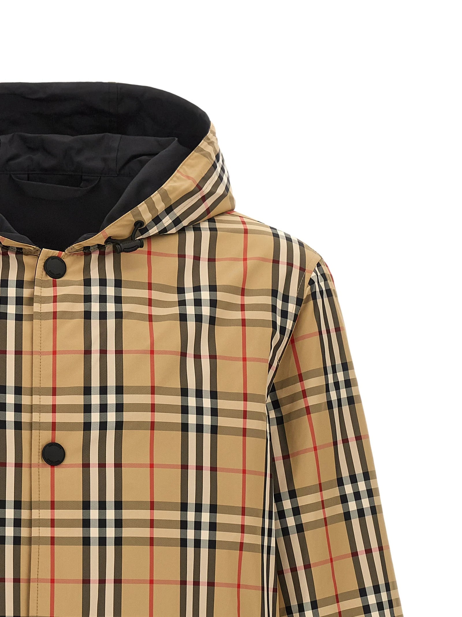 Burberry Multicolor Polyamide Shell Jacket