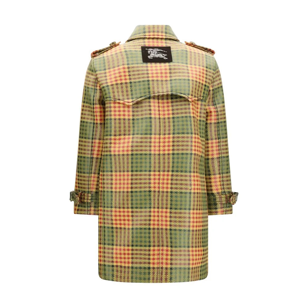 Burberry Multicolor Polyester Coat - 8