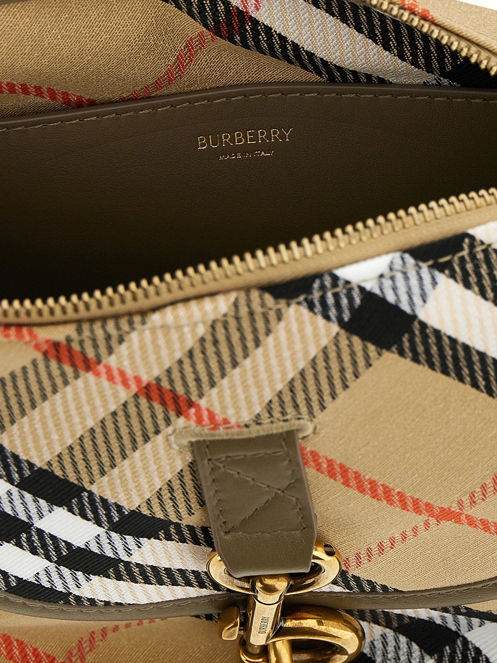 Burberry Multicolor Polyester Crossbody Bag