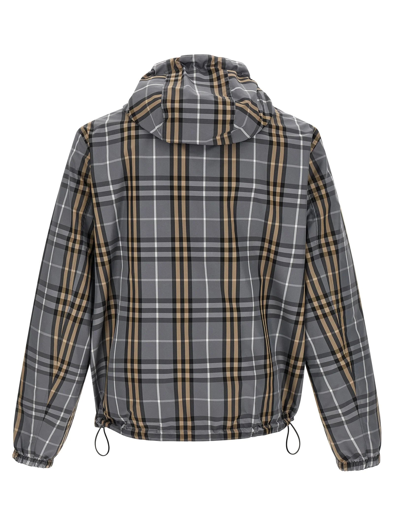 Burberry Multicolor Polyester Shell Jacket - XL