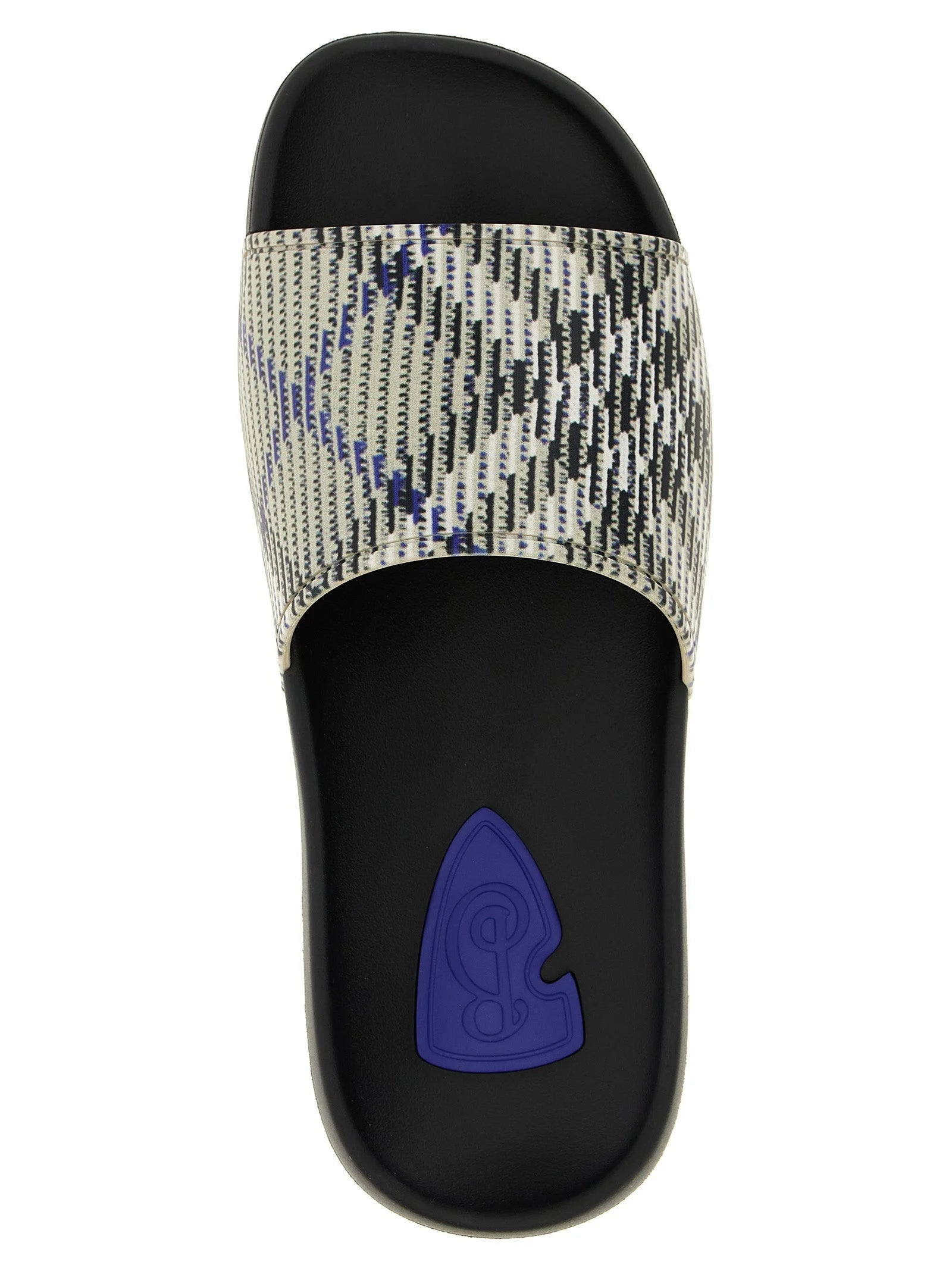 Burberry Multicolor Polyurethane Slides - EU 41 | US 8