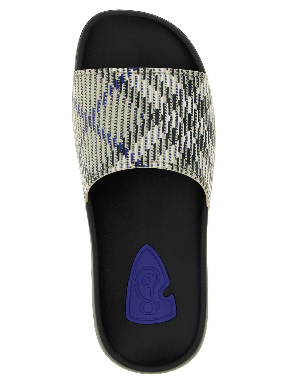 Burberry Multicolor Polyurethane Slides - EU 41 | US 8