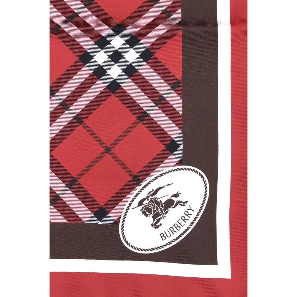 Burberry Multicolor Silk Scarf