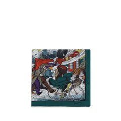 Écharpe en soie multicolore Burberry