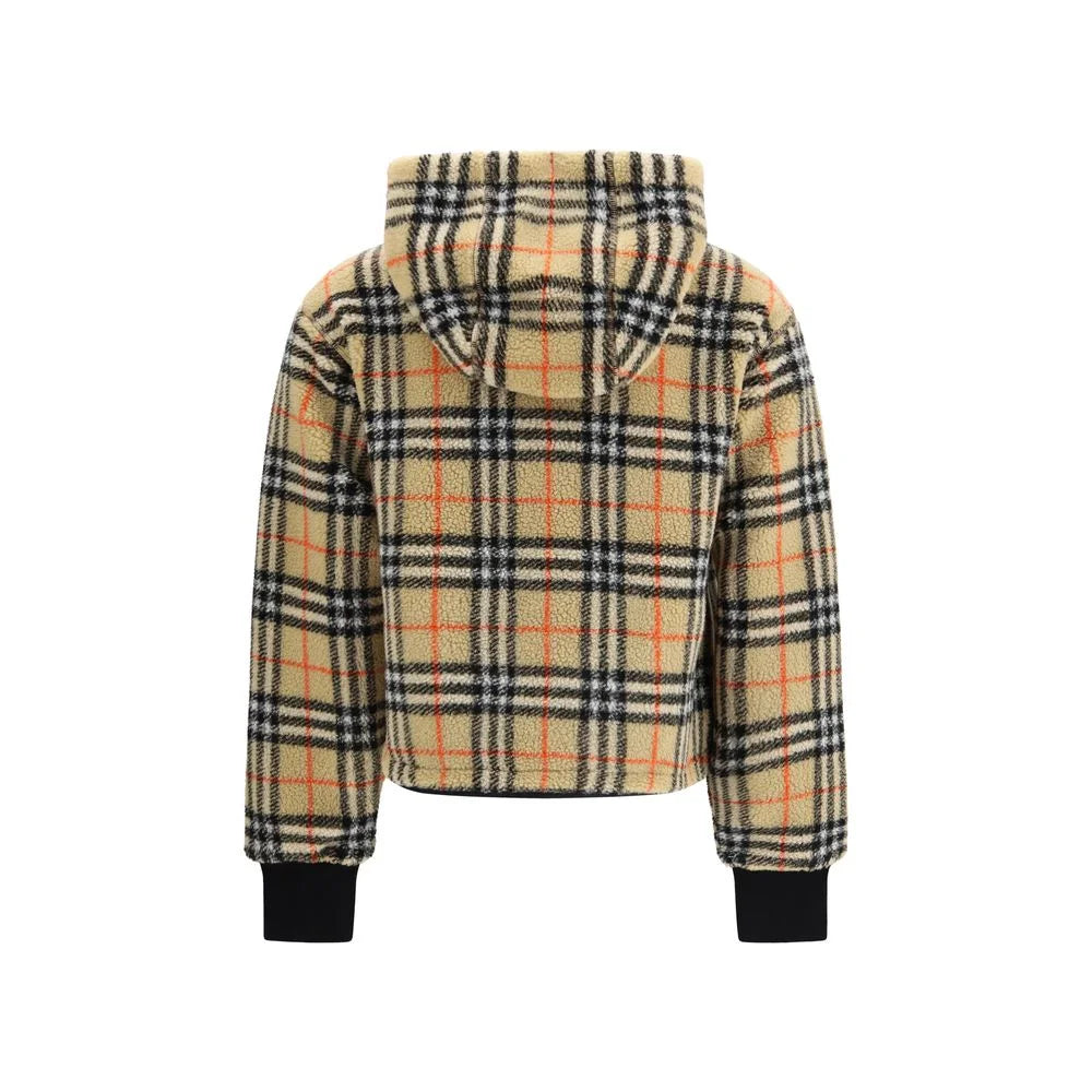 Burberry Multicolor Wool Full-Length Jacket - M