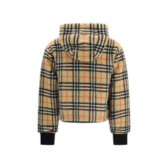 Burberry Multicolor Wool Full-Length Jacket - M