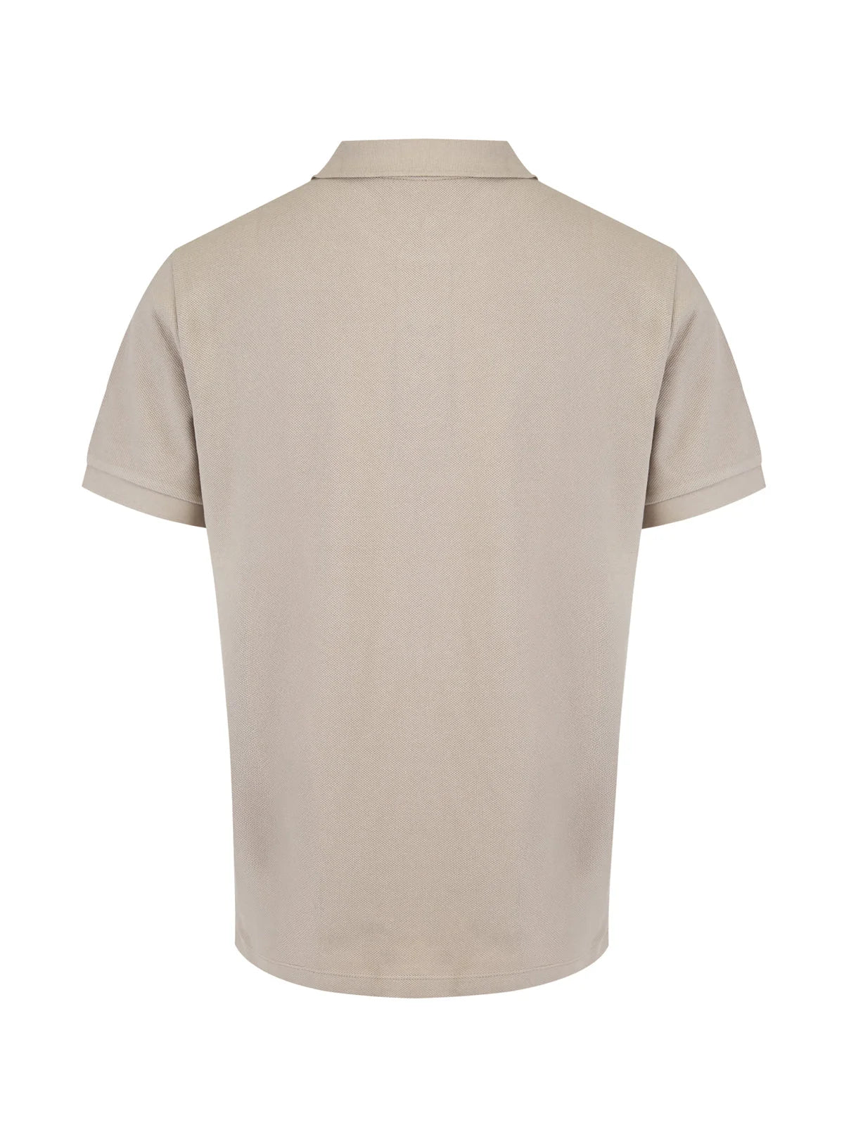 Burberry Pale Stone Cotton Collared Polo Shirt - IT48 | M / Beige - Polos
