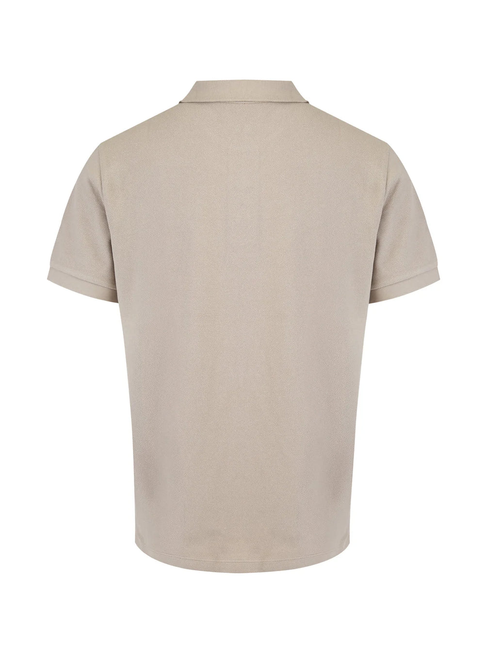 Burberry Pale Stone Cotton Collared Polo Shirt - IT48 | M / Beige - Polos