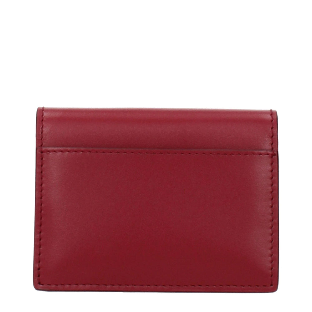 Burberry Pink Leather Cardholder