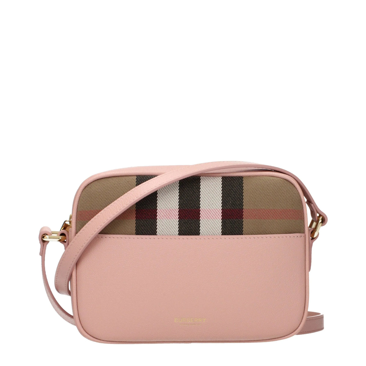 Burberry Pink Leather Crossbody Bag