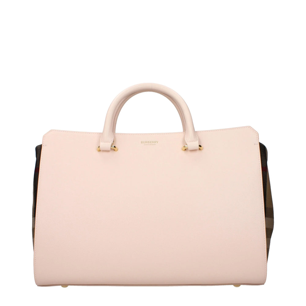 Burberry Pink Leather Handbags