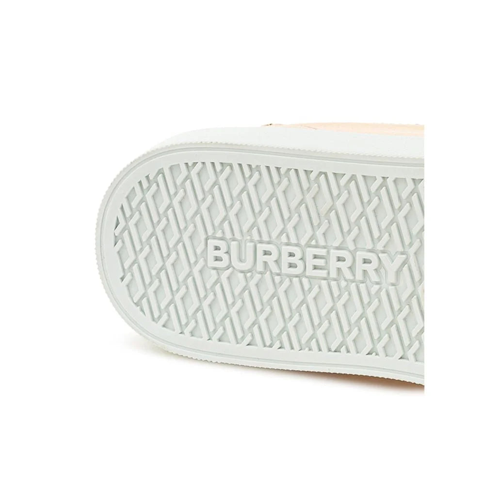 Burberry Pink Leather Sneaker - EU40/US10 - Sneakers