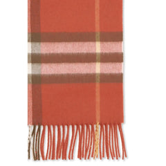 Burberry Red Cashmere Scarf