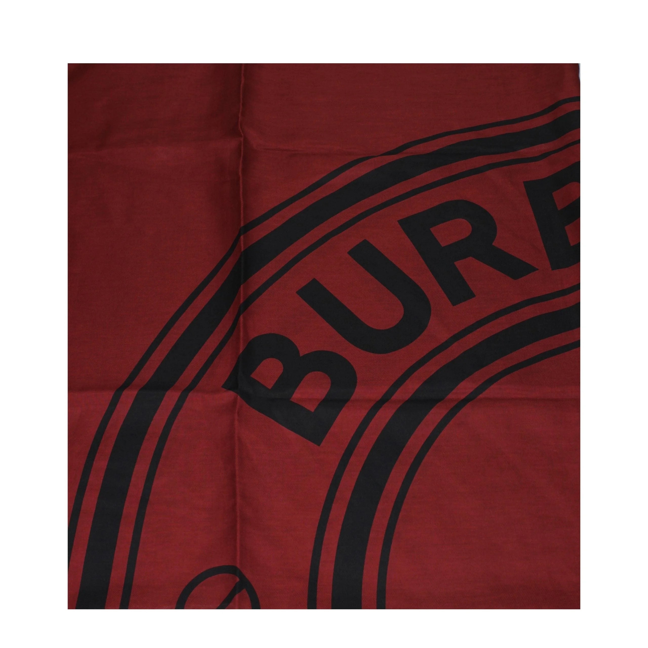 وشاح من Burberry من القطن الأحمر