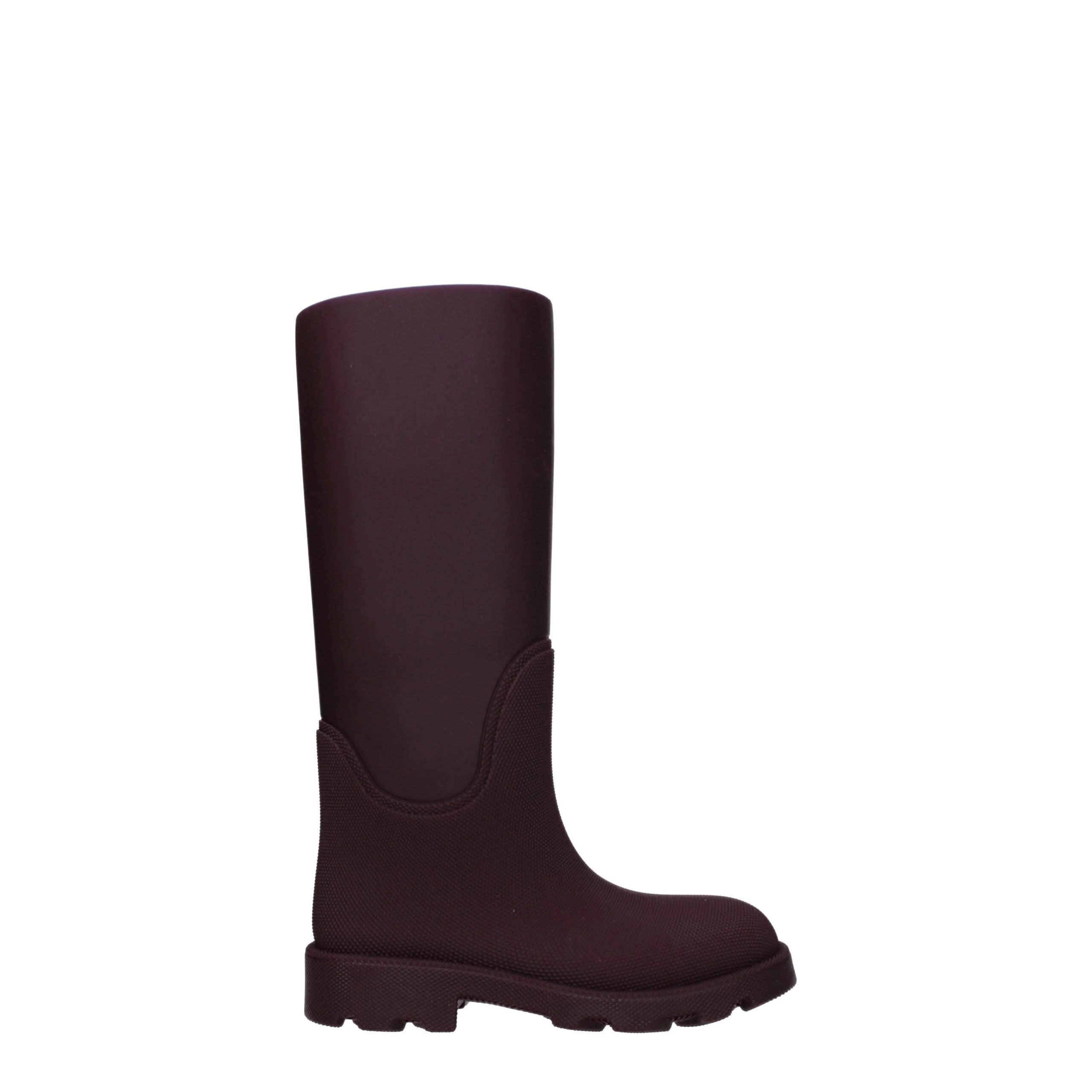 Burberry Red Cotton Rain Boots - EU37/US7