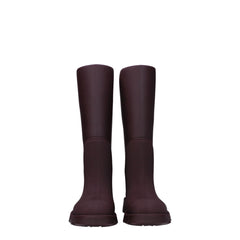 Burberry Red Cotton Rain Boots - EU37/US7
