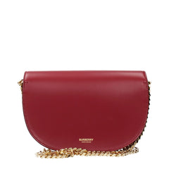 Burberry Red Leather Shoulder Bag