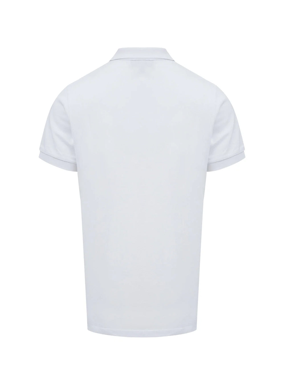 Burberry White Cotton Collared Polo Shirt - Polos
