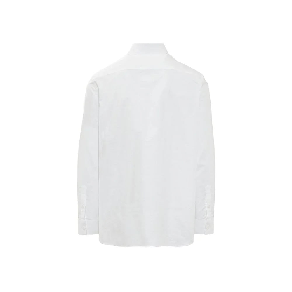 Burberry White Cotton Dress Shirt - XXS