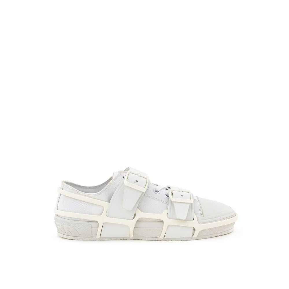Burberry White Cotton Sneaker - EU43/US10 - Sneakers