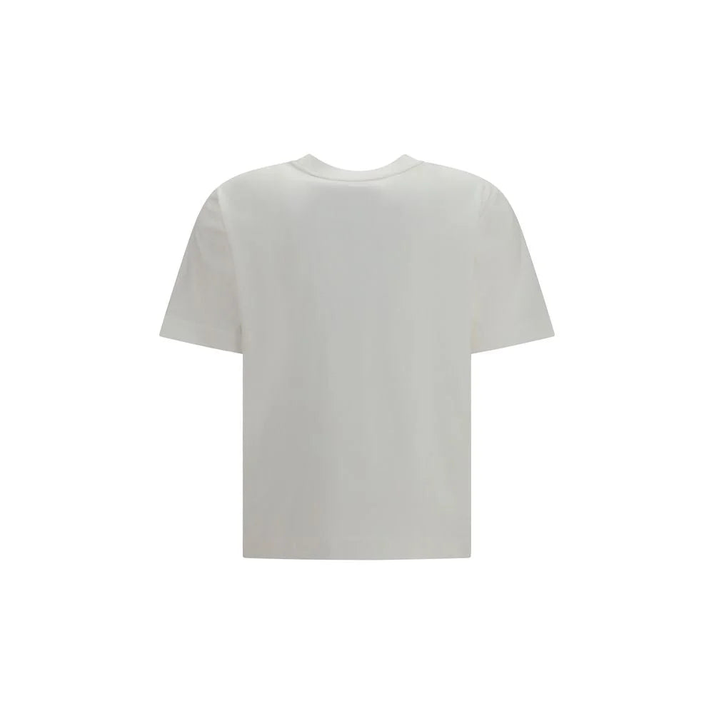 Burberry White Cotton T-Shirt