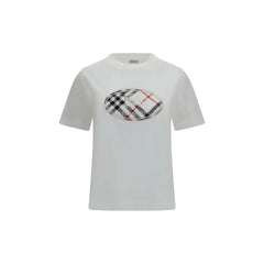 Burberry White Cotton T-Shirt