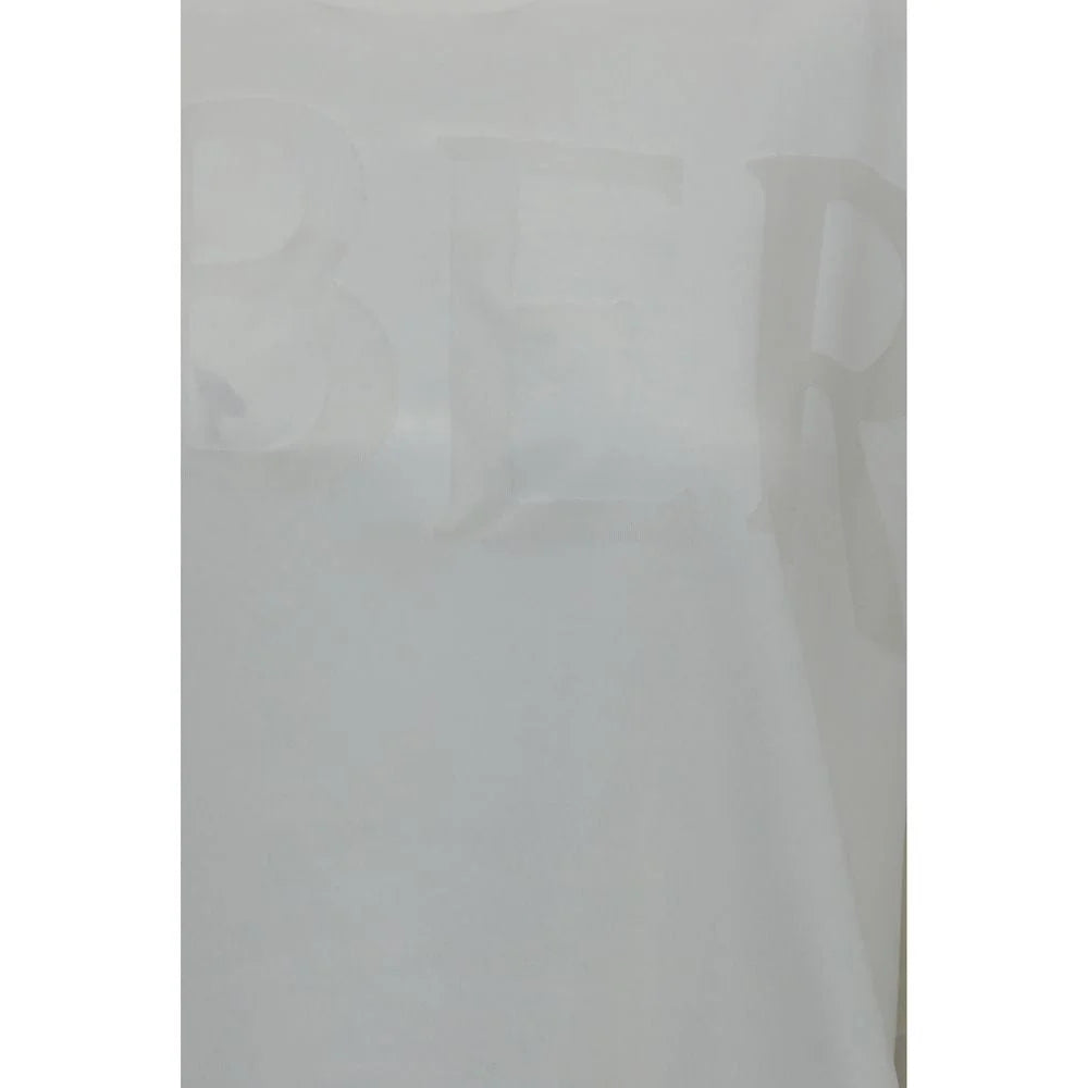 Burberry White Cotton T-Shirt