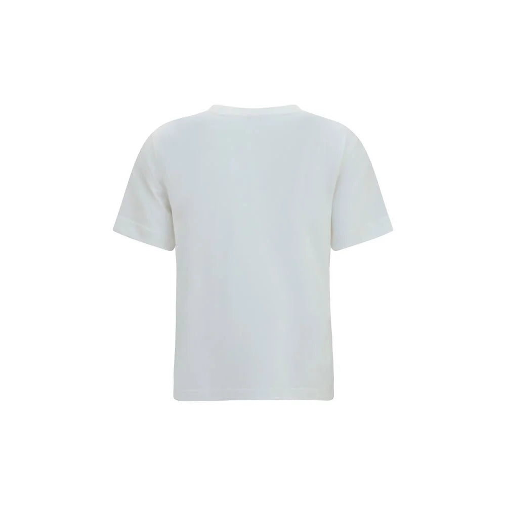 Burberry White Cotton T-Shirt