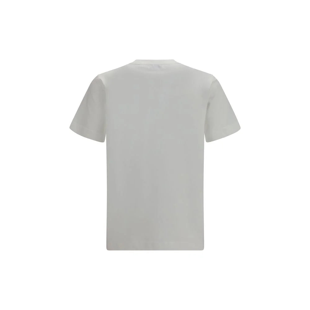 Burberry White Cotton T-Shirt