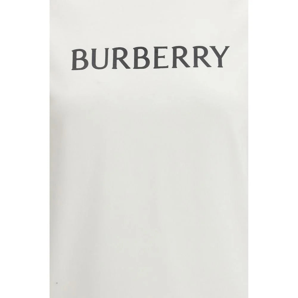 Burberry White Cotton T-Shirt