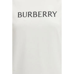 Burberry White Cotton T-Shirt